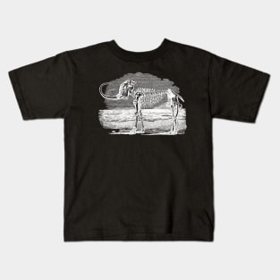 Mammoth Skeleton Kids T-Shirt